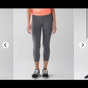Lululemon cropped leggings Size 10
